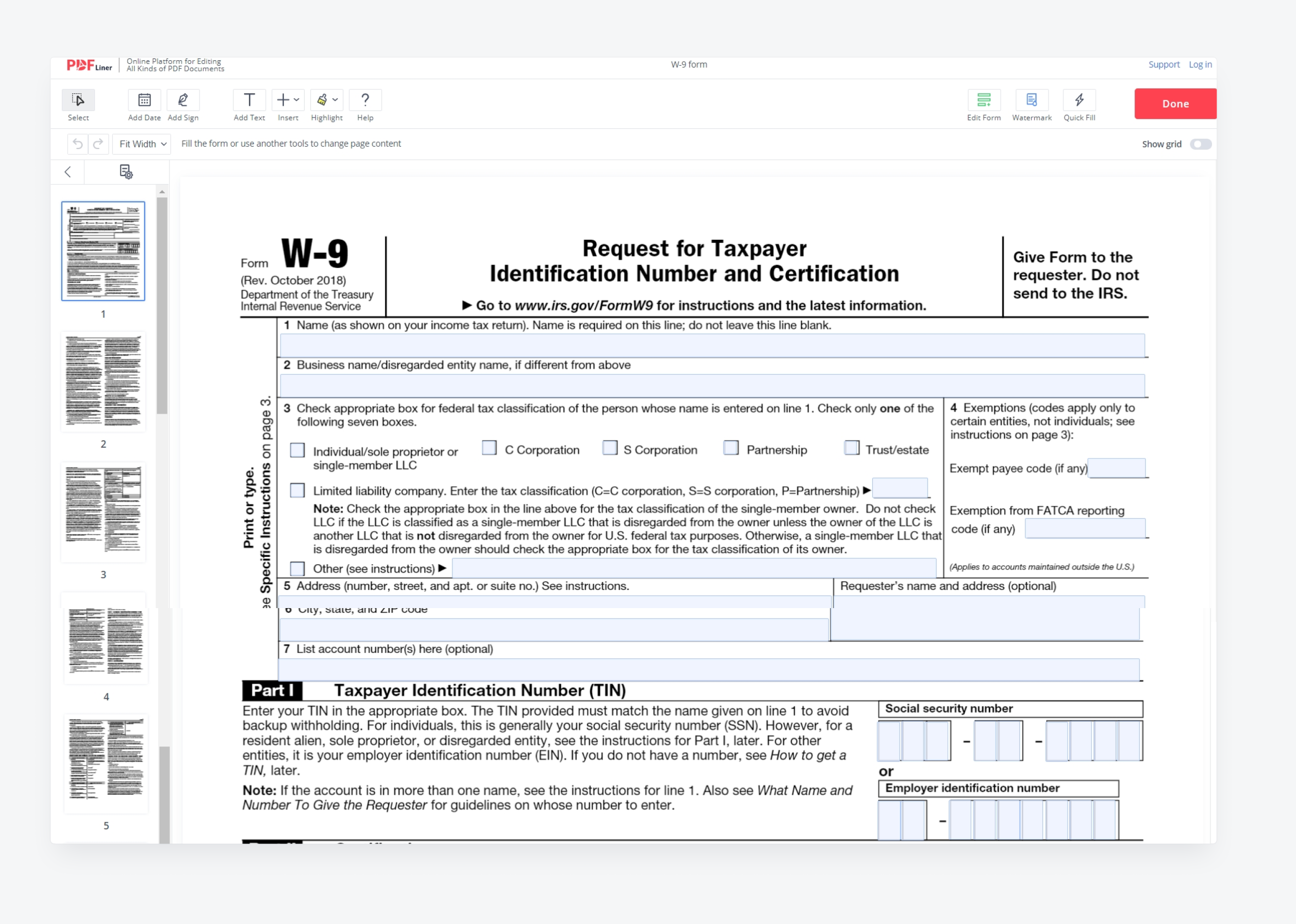 PDFLiner screenshot 5