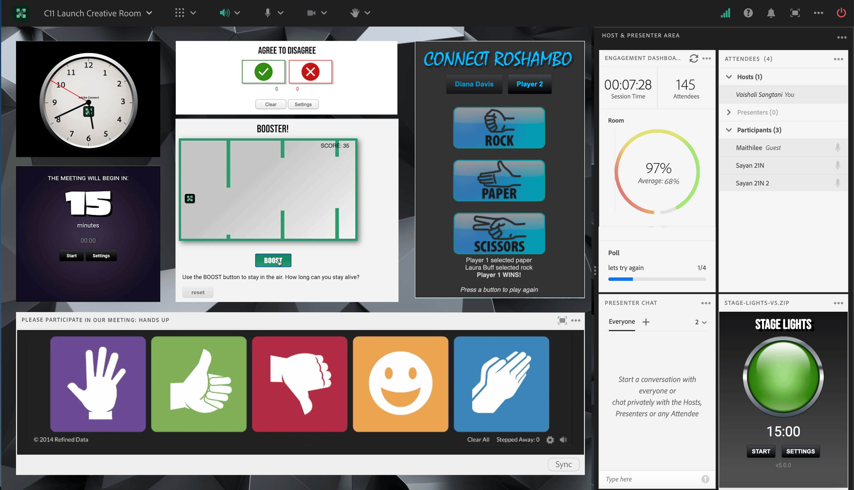 Adobe Connect screenshot 2