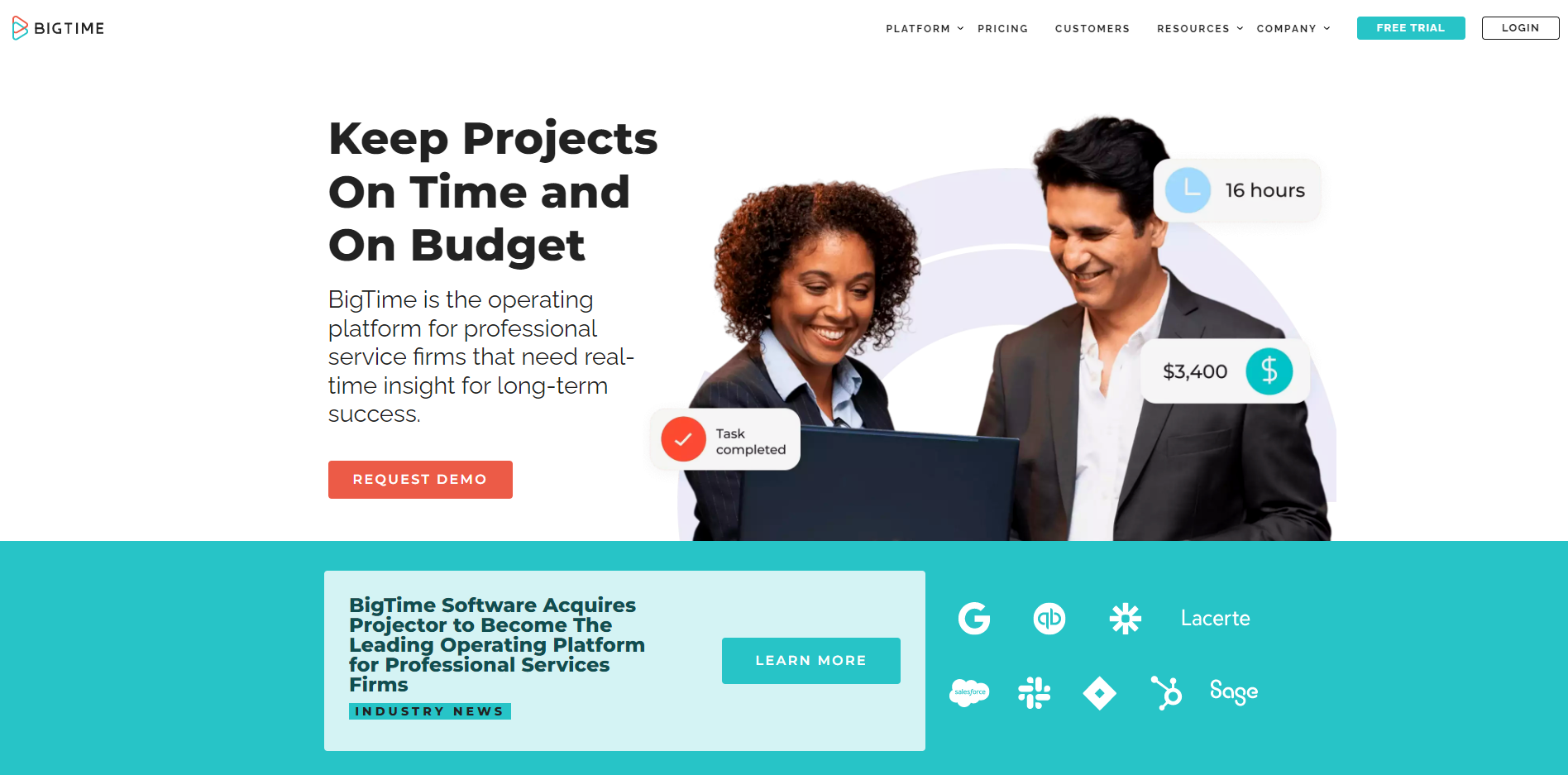 BigTime screenshot 1