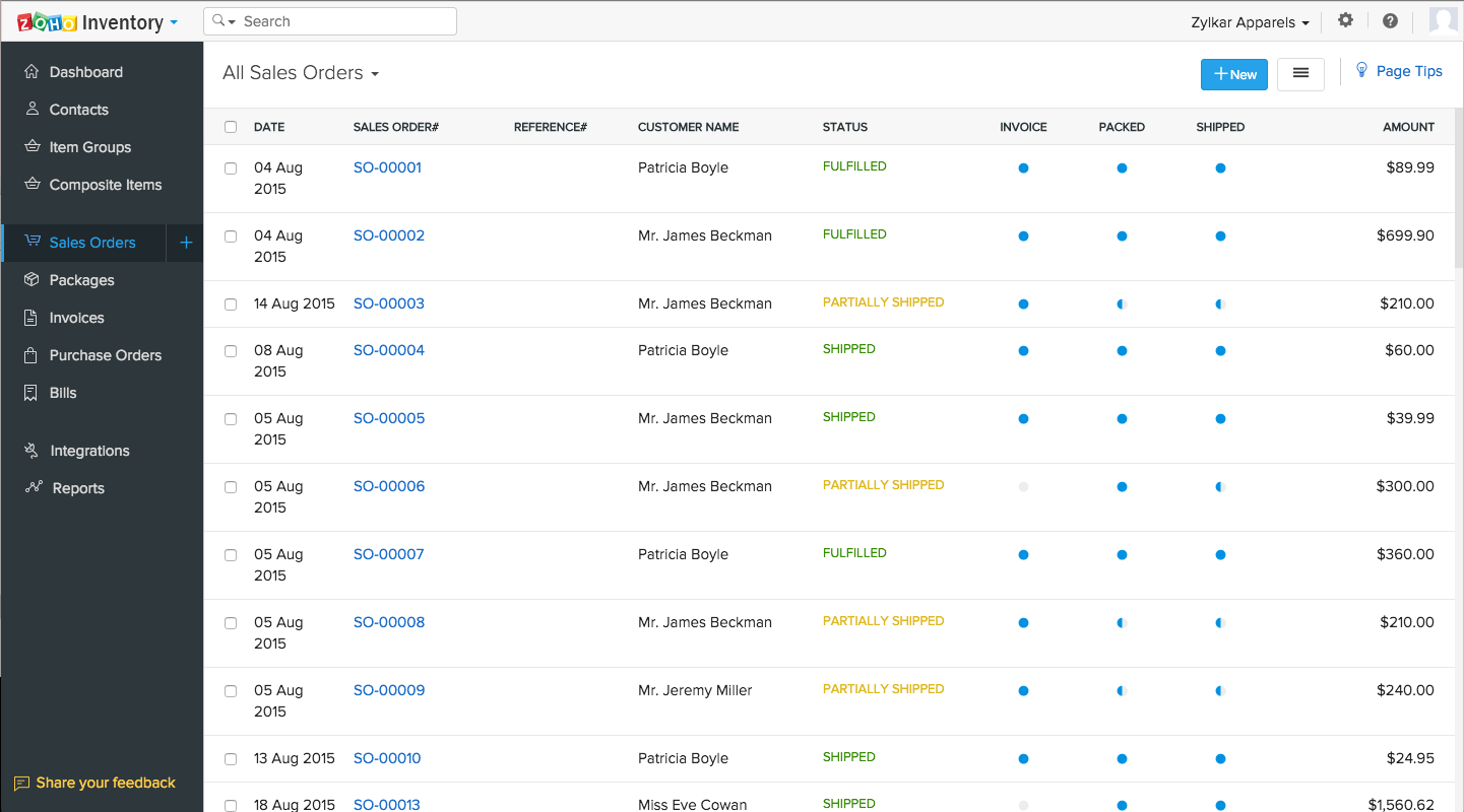 Zoho Inventory screenshot 6