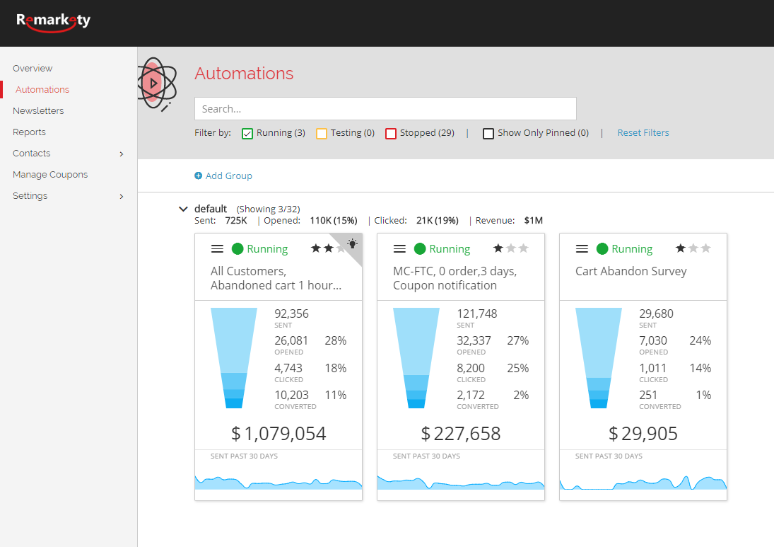 Remarkety screenshot 2