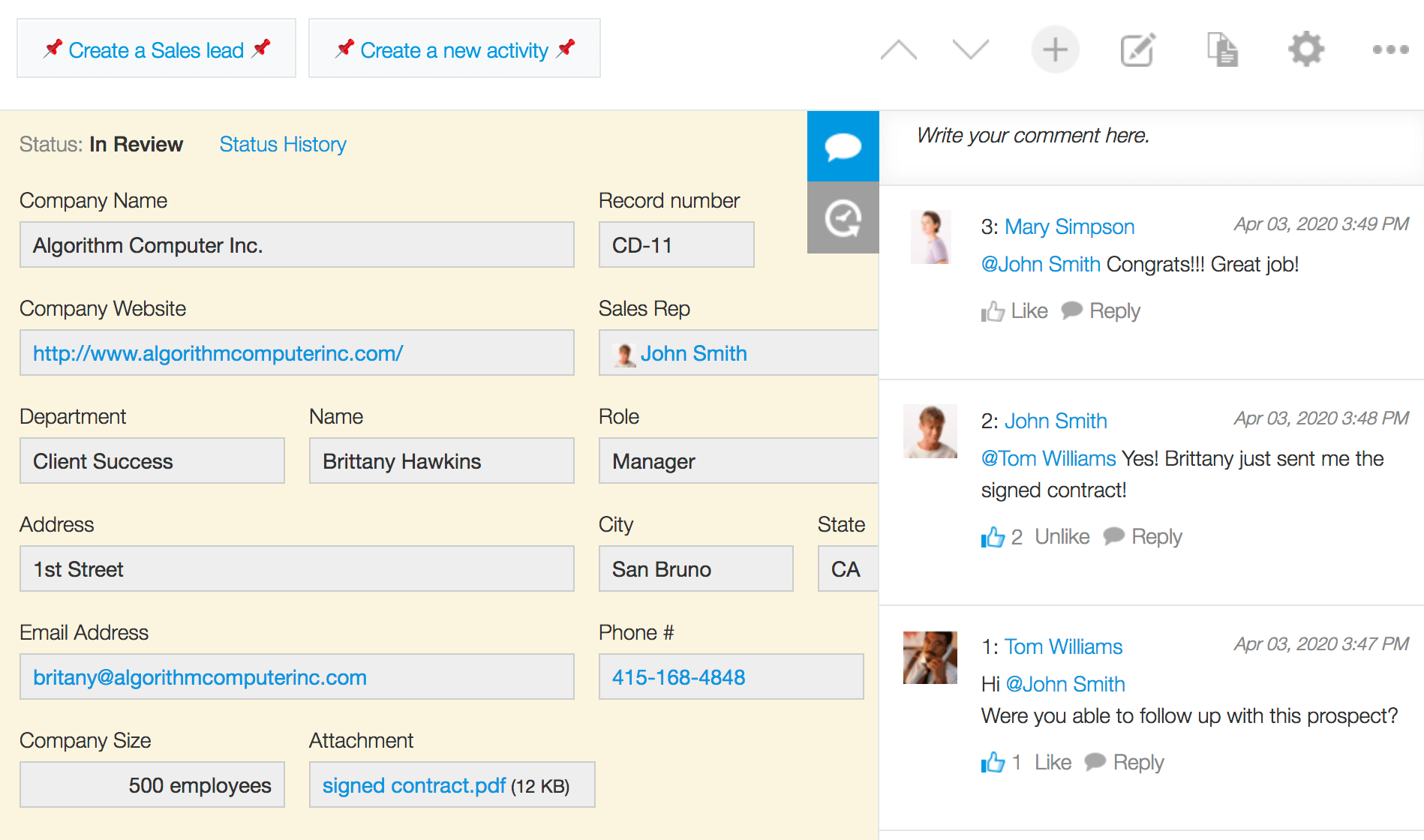 Kintone screenshot 5