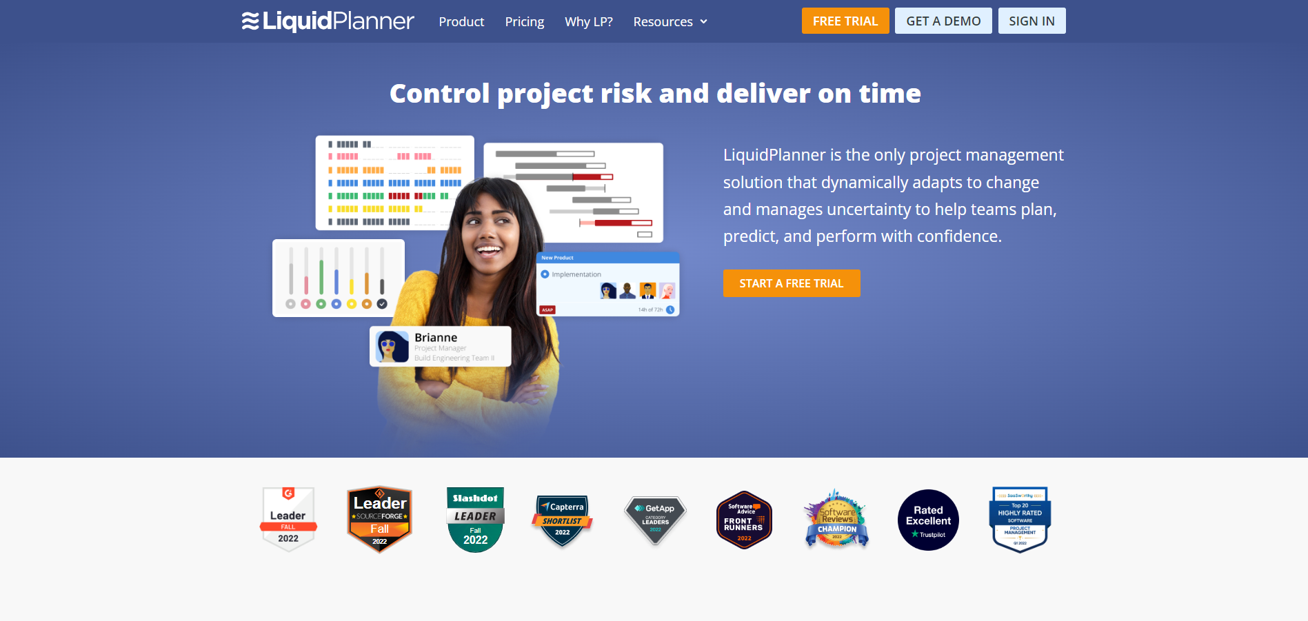 LiquidPlanner screenshot 1