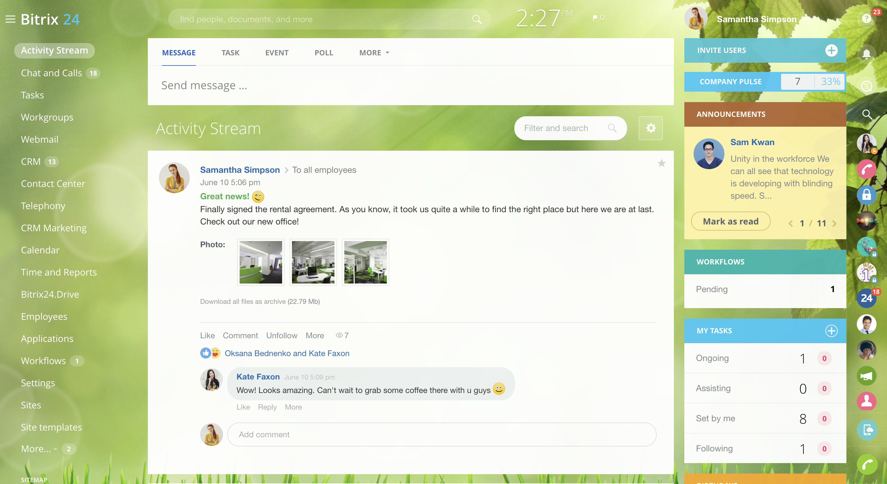 Bitrix24 screenshot 2