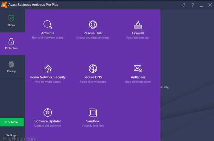 Avast Business Antivirus screenshot 2