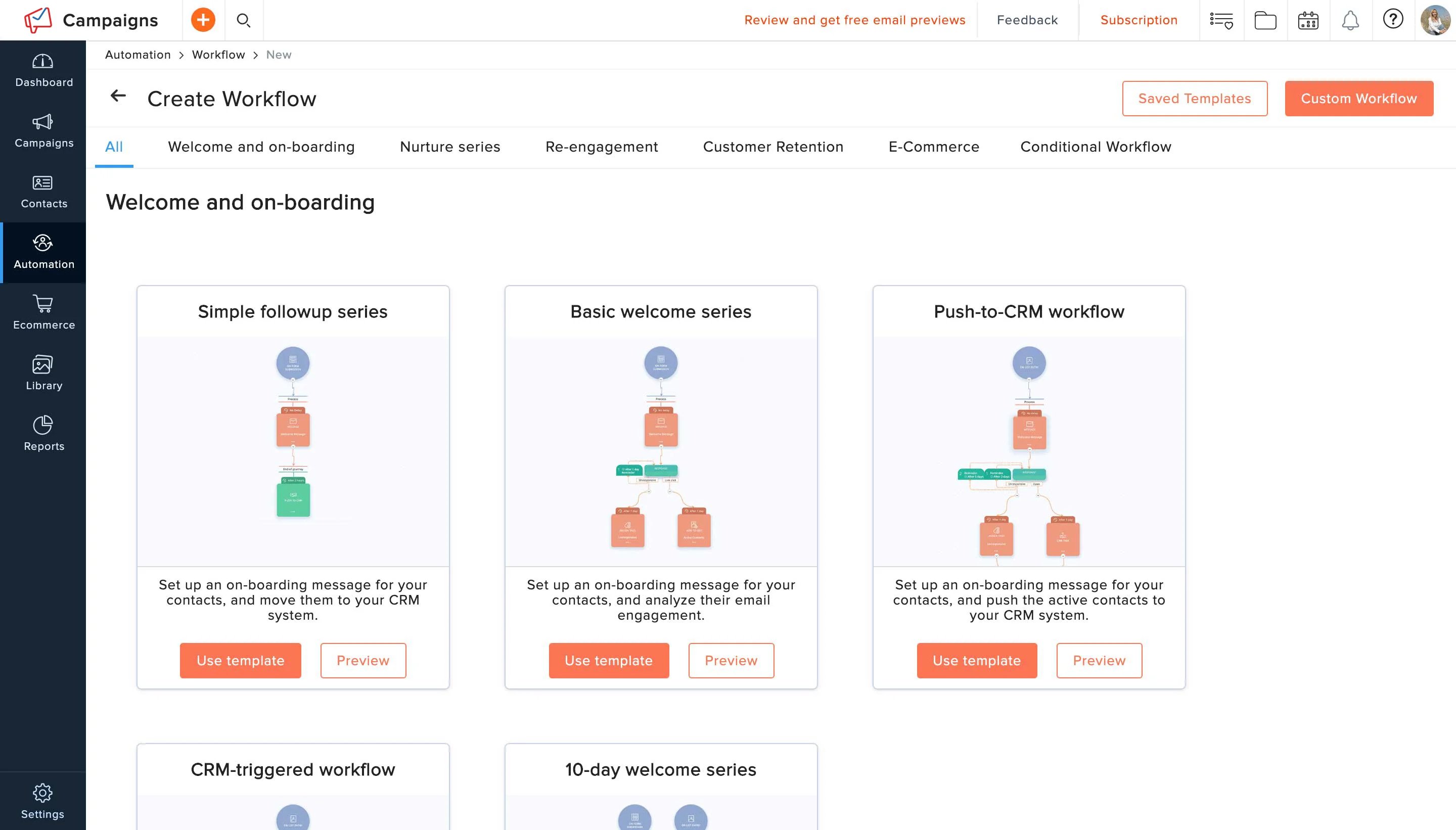 Zoho Campaigns screenshot 5