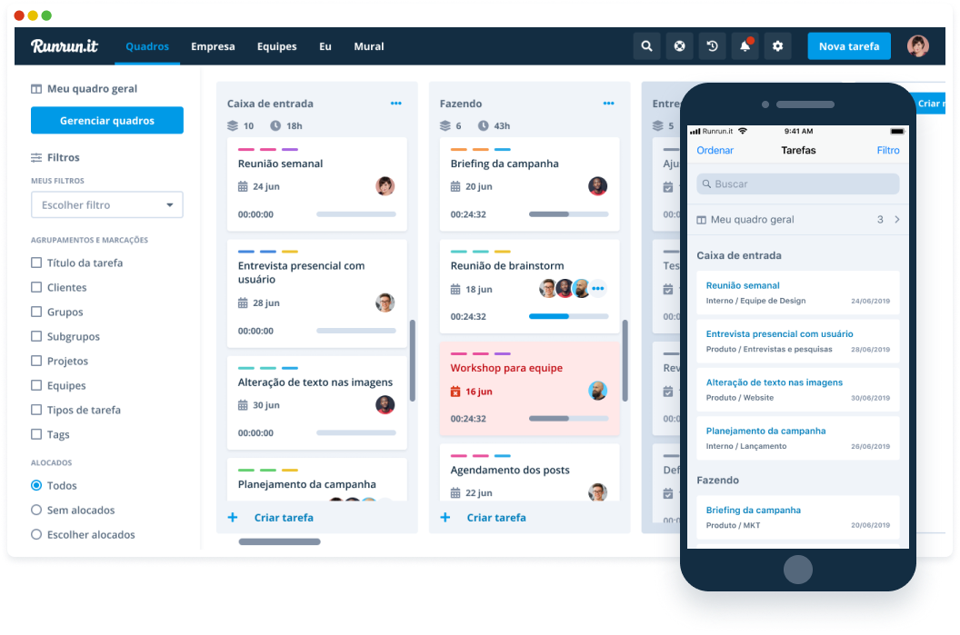 Runrun.it screenshot 3