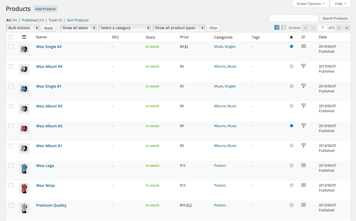 WooCommerce screenshot 3