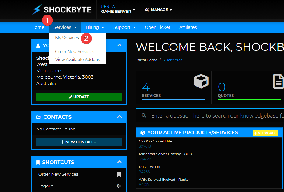 Shockbyte screenshot 3