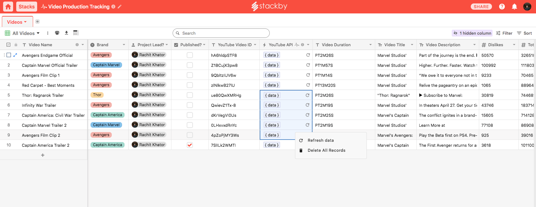 Stackby screenshot 5