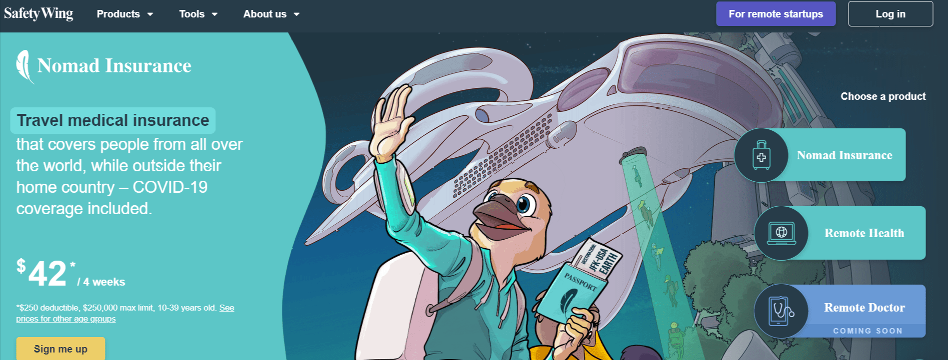 SafetyWing screenshot 3