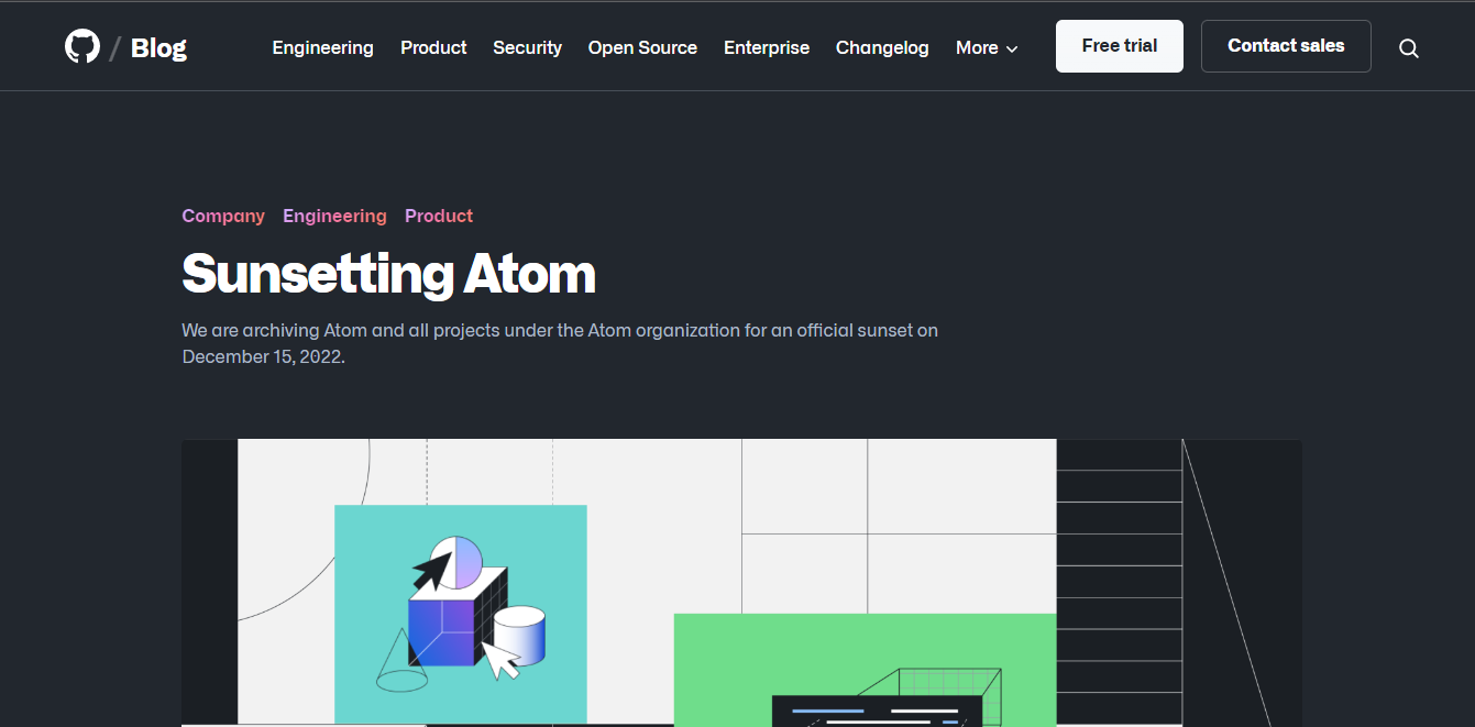 Atom screenshot 1