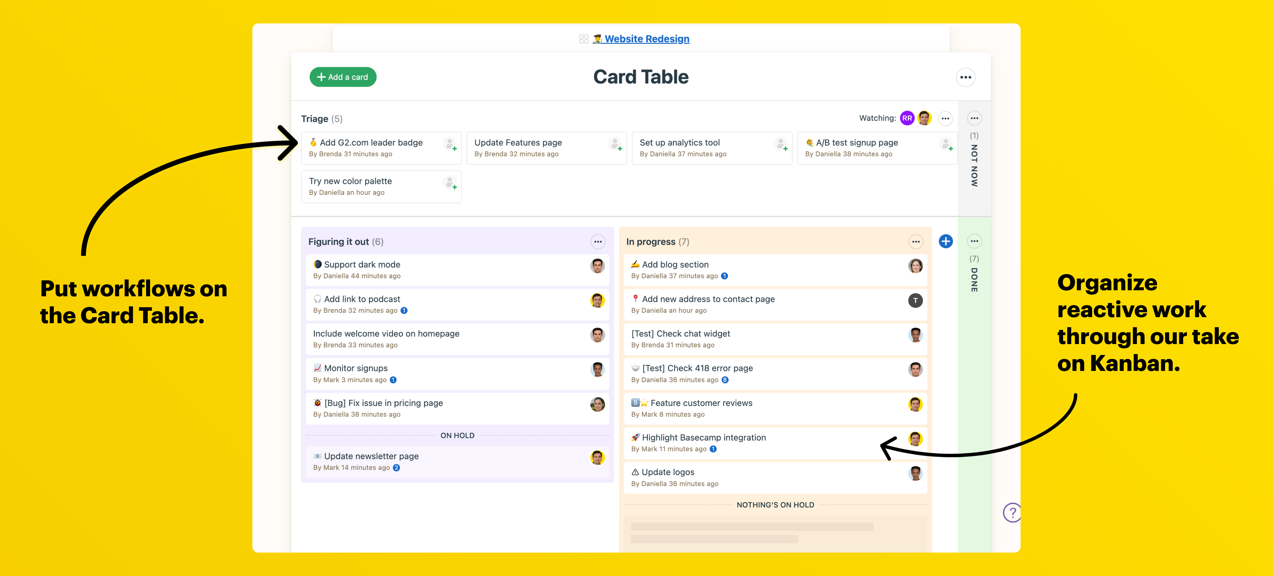Basecamp screenshot 2
