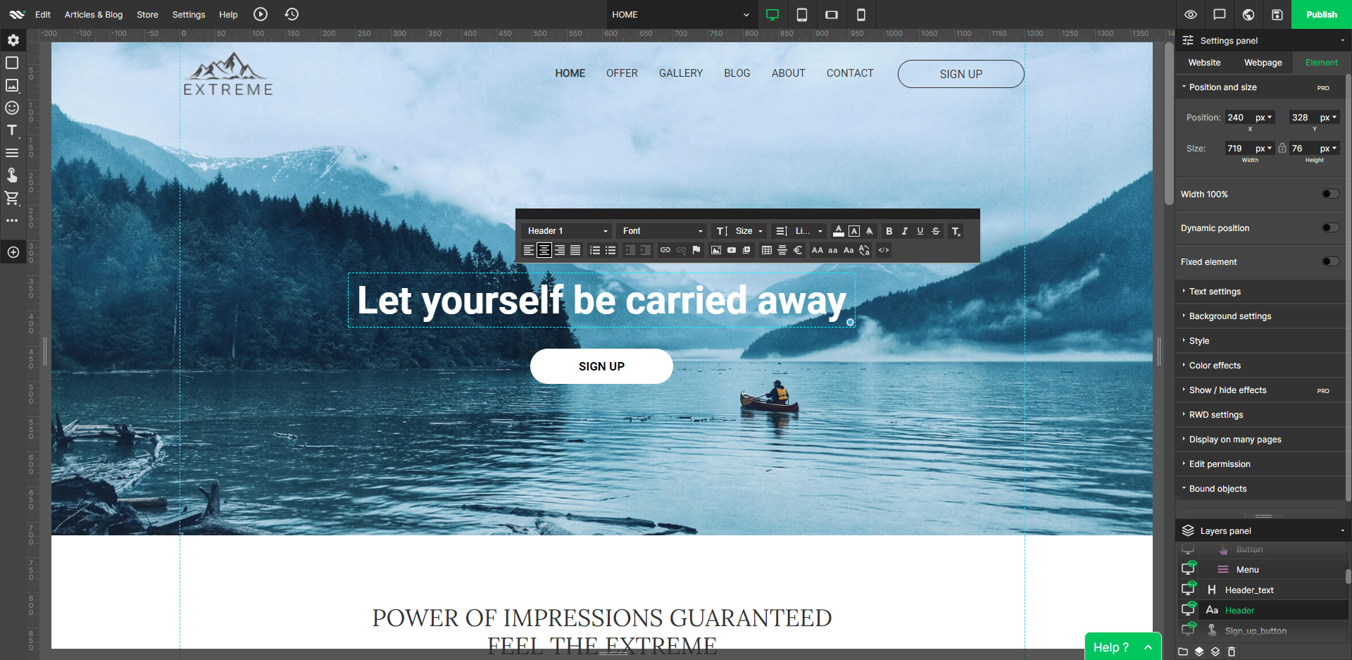 WebWave screenshot 3