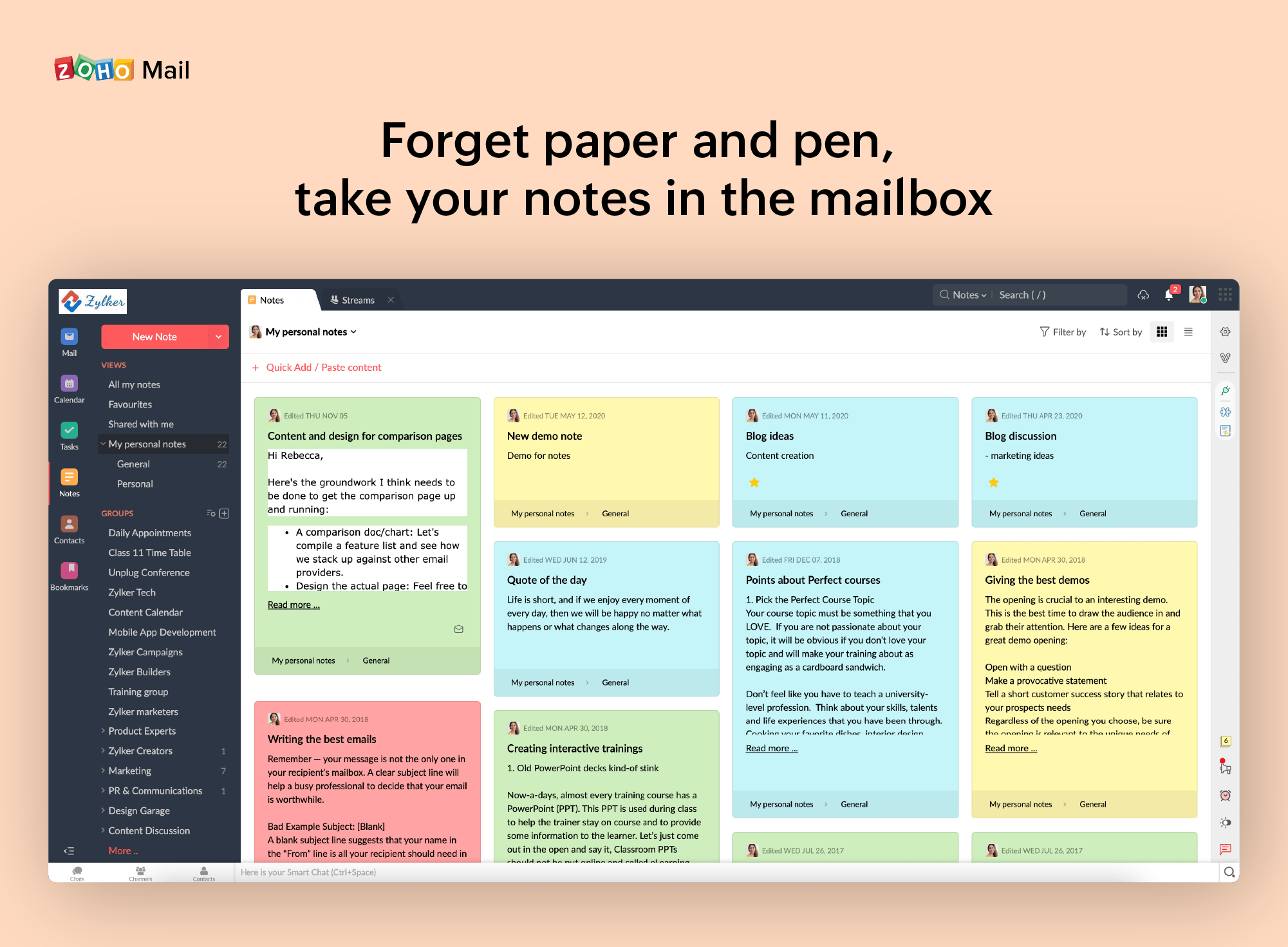 Zoho Mail screenshot 4