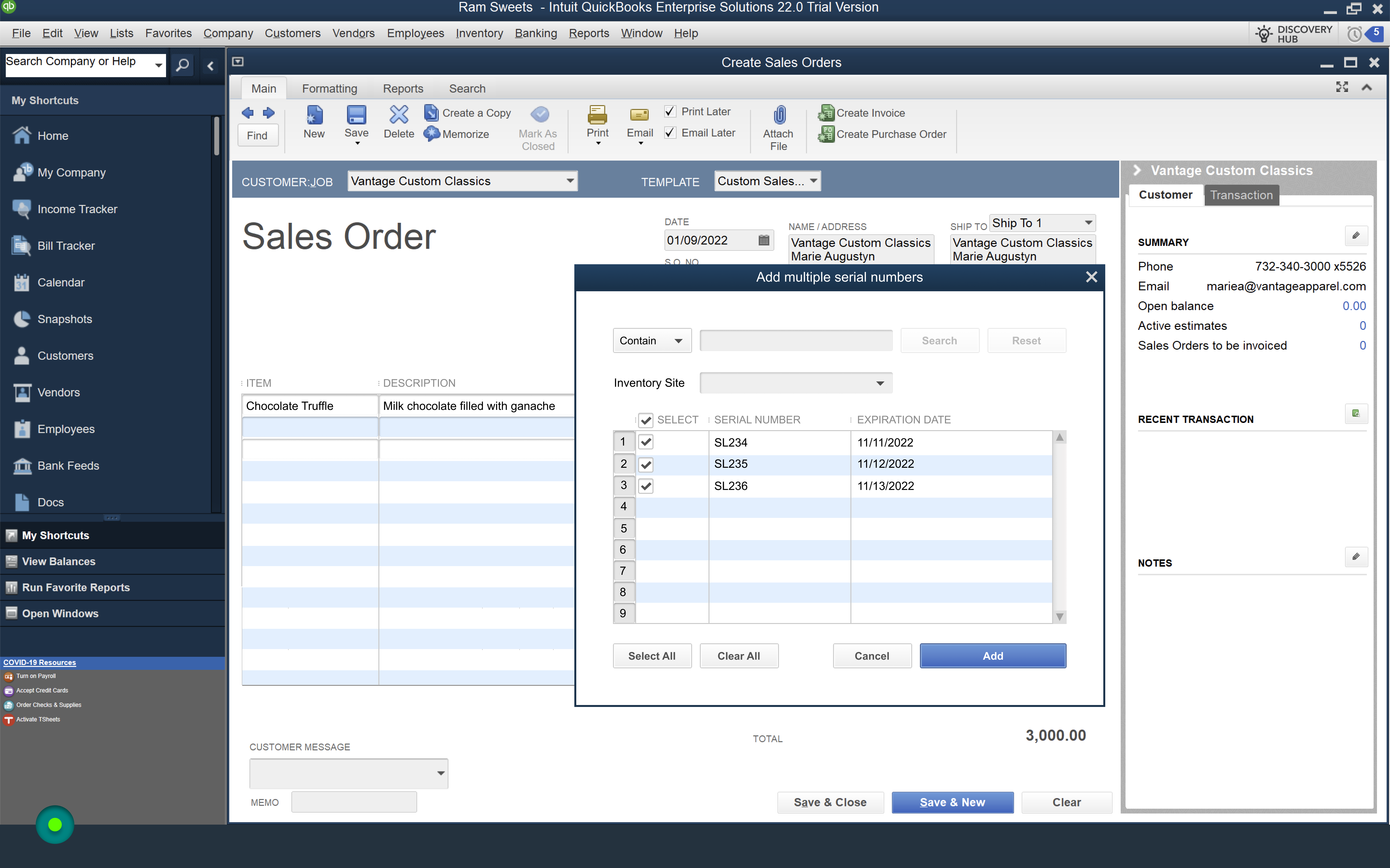 QuickBooks Desktop Enterprise screenshot 4