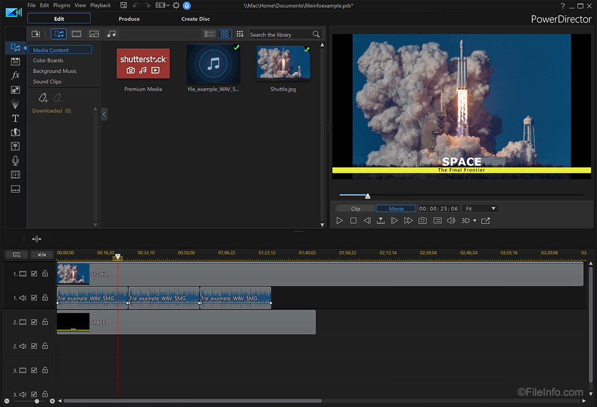 CyberLink PD 365 screenshot 3