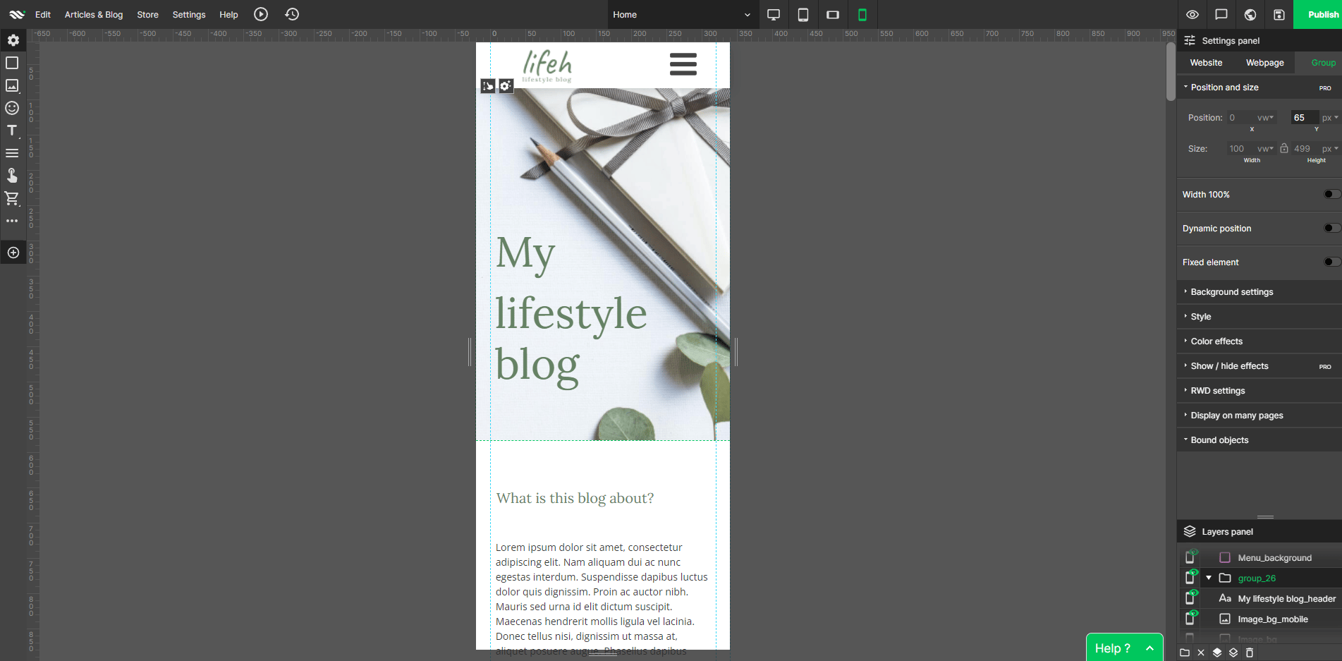 WebWave screenshot 4