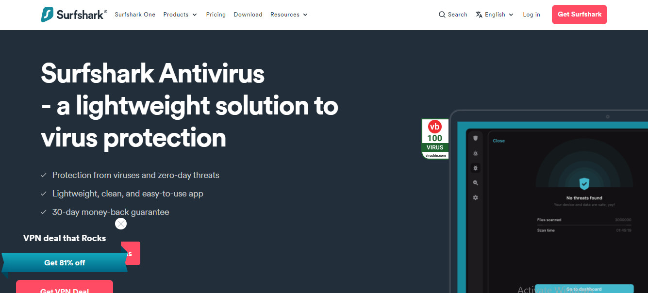 Surfshark Antivirus screenshot 3