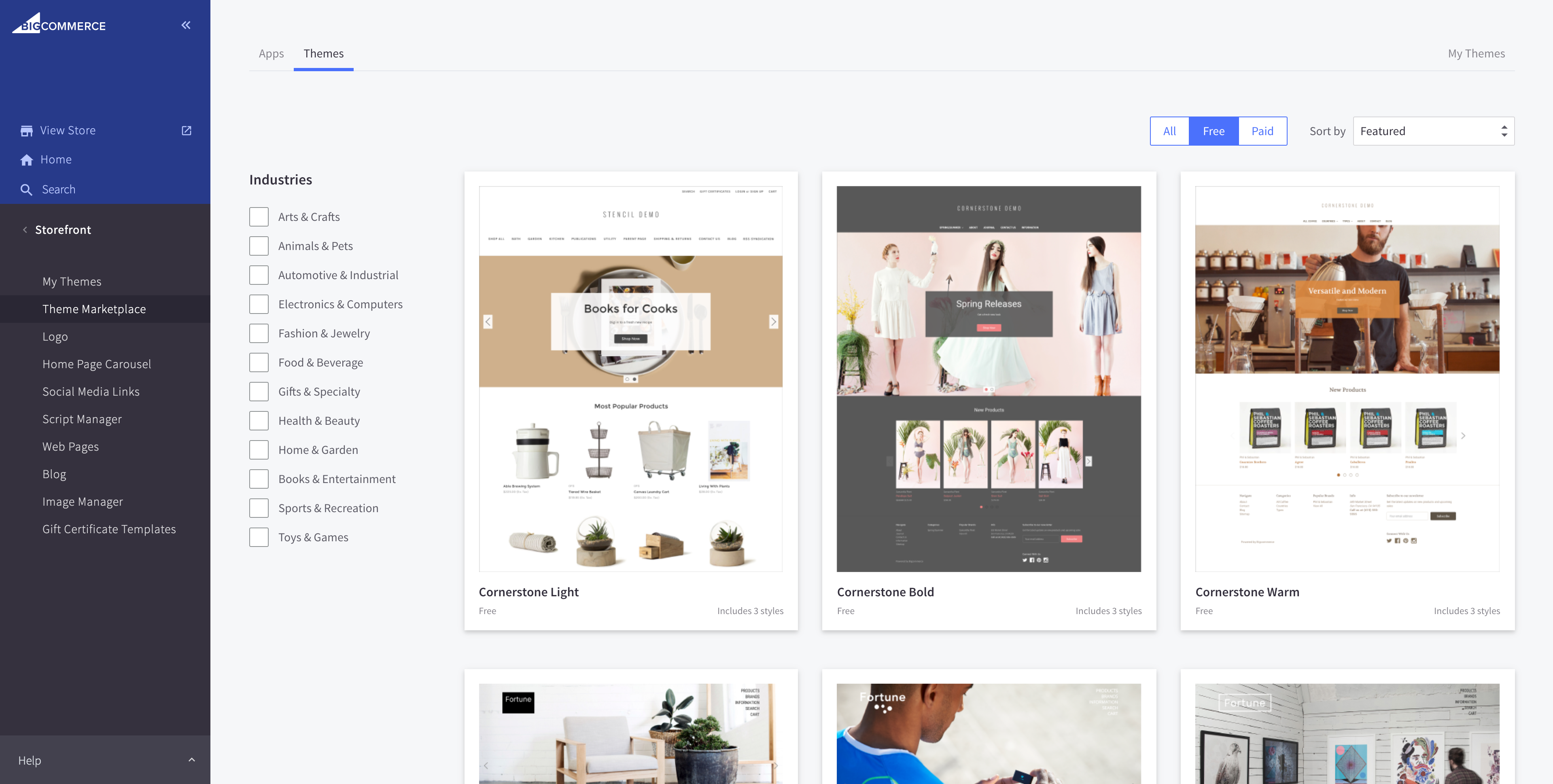 BigCommerce screenshot 4