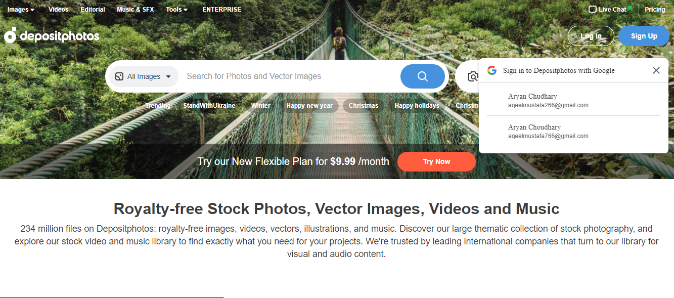 Deposit Photos screenshot 3