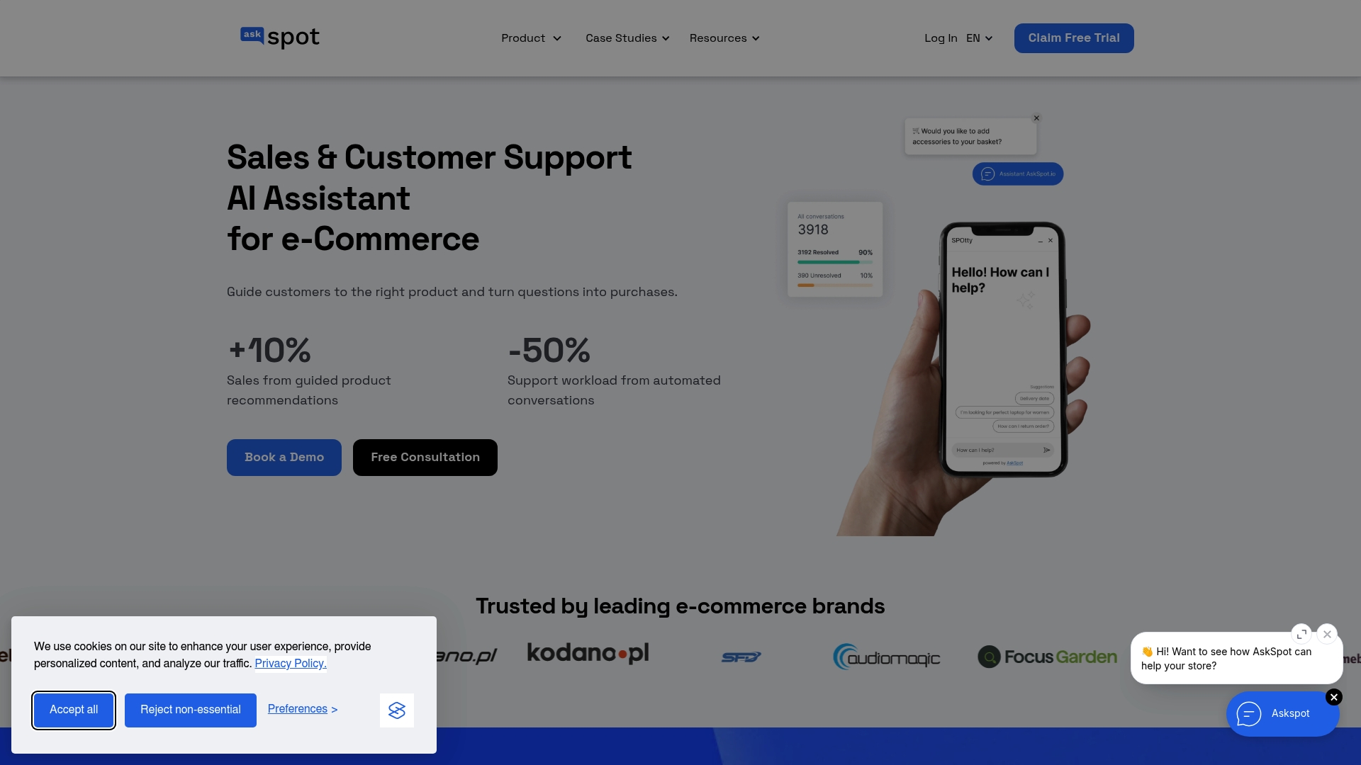 AskSpot - AskSpot Homepage