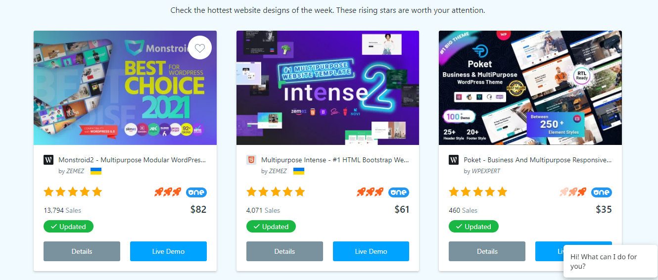 Template Monster screenshot 1