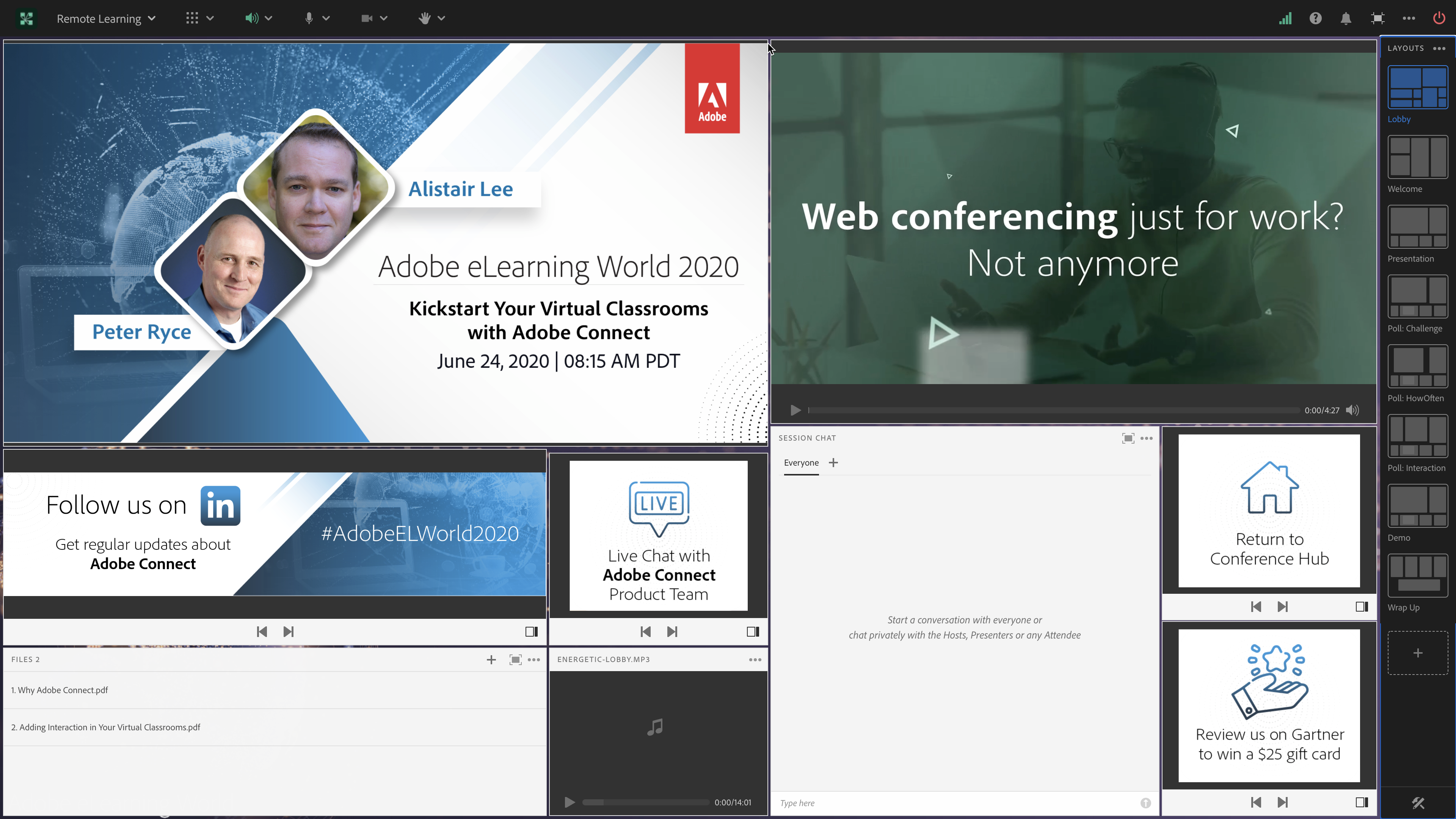 Adobe Connect screenshot 5