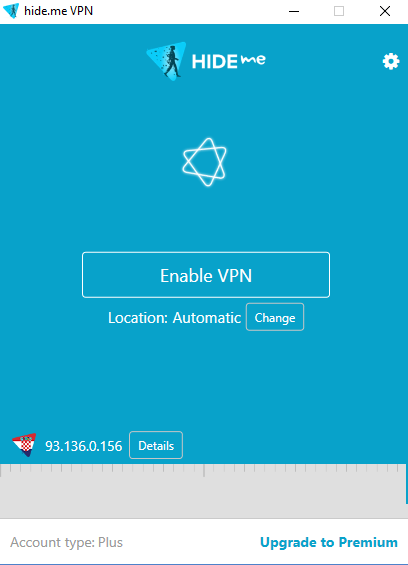 hide.me screenshot 4
