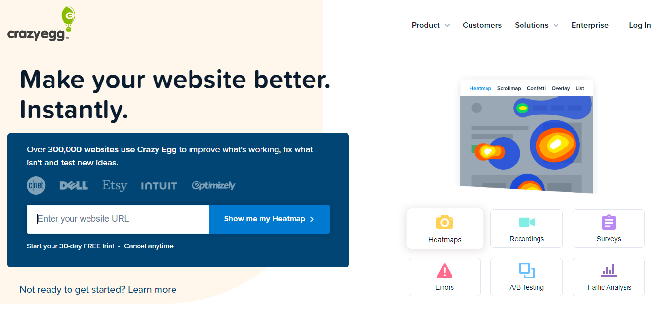 Crazy Egg screenshot 4