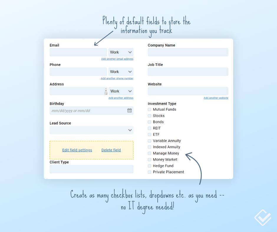 Less Annoying CRM screenshot 4