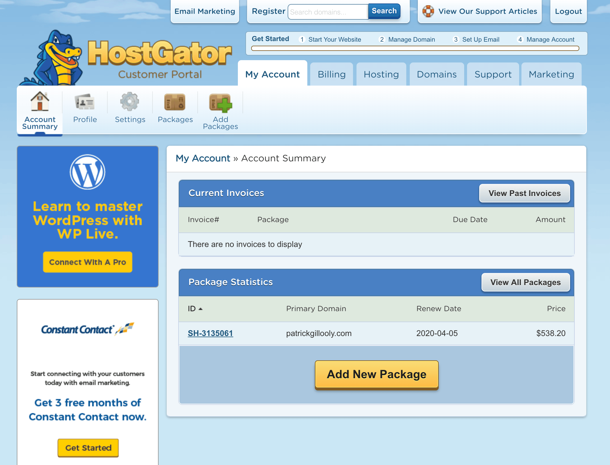 HostGator screenshot 4