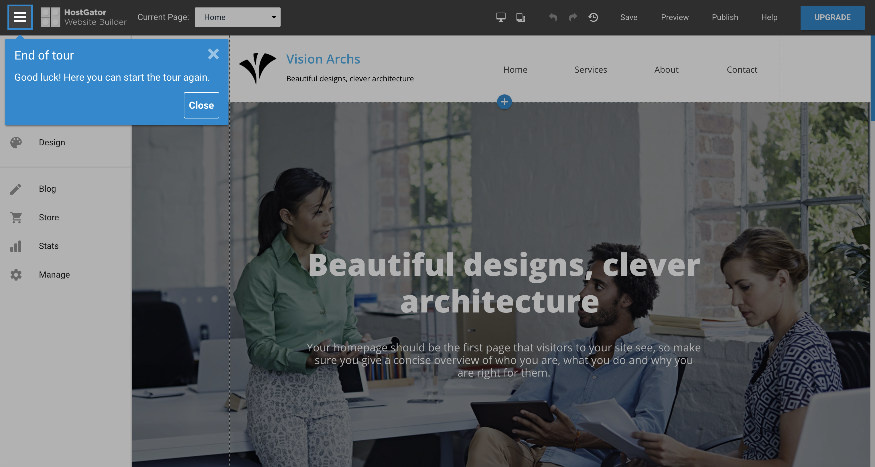 HostGator Website Builder screenshot 4
