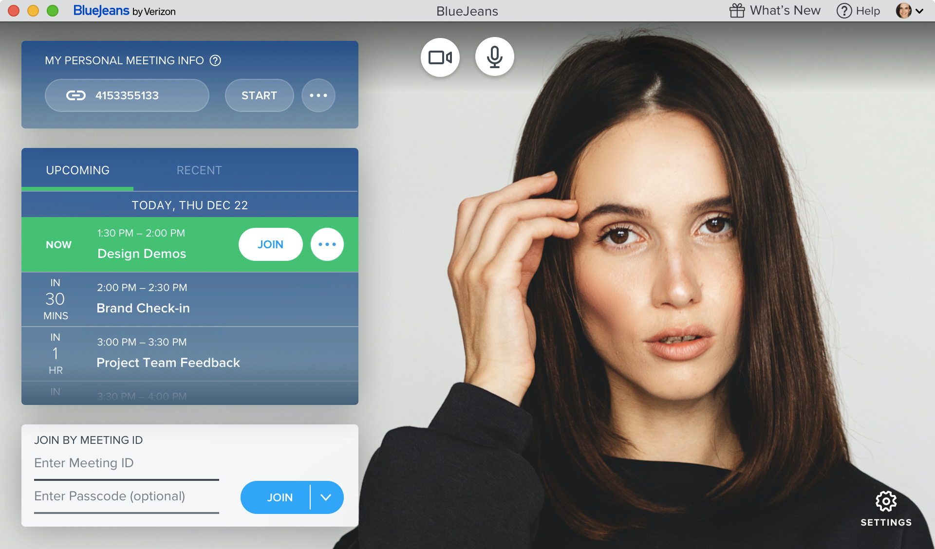 BlueJeans Meetings screenshot 4