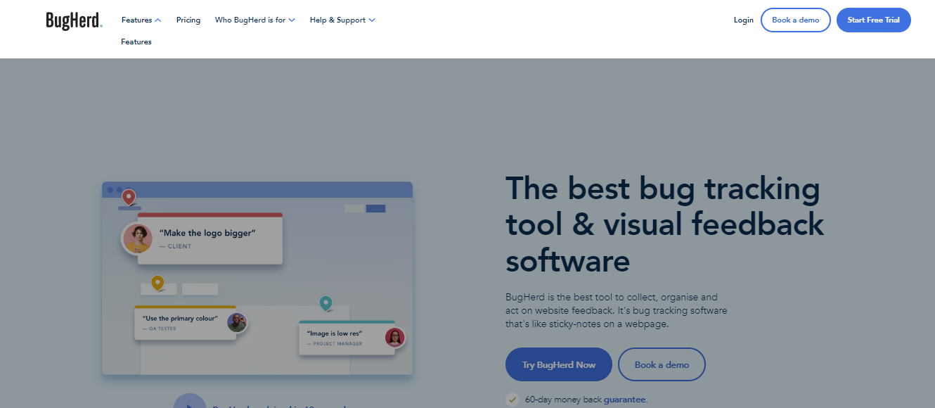 BugHerd screenshot 2