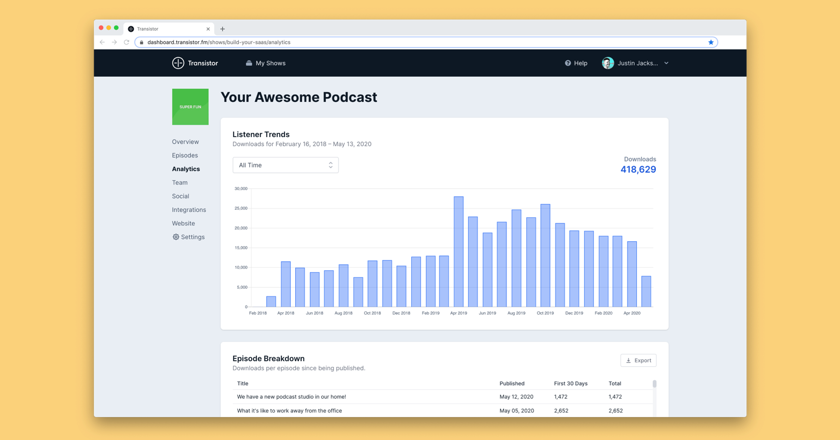 Transistor screenshot 5