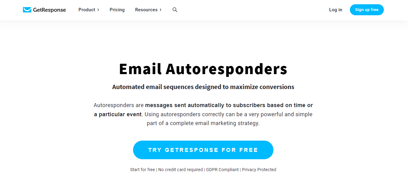 GetResponse screenshot 5