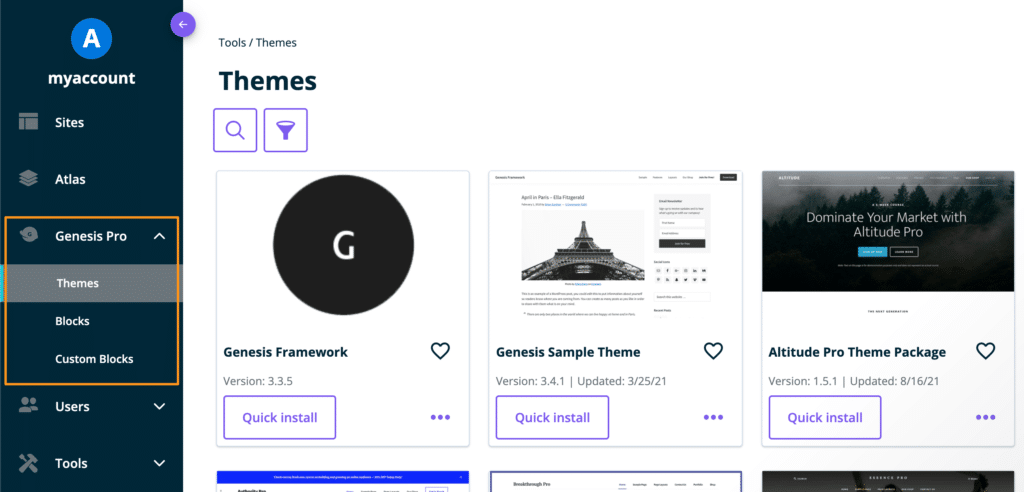 Genesis Pro screenshot 2