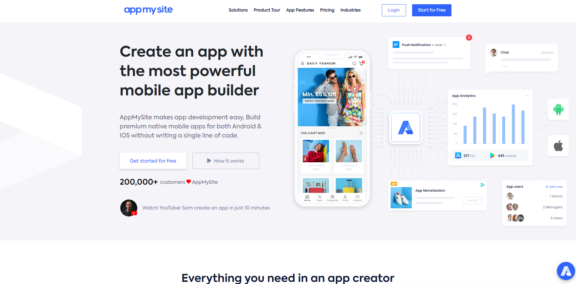 AppMySite screenshot 1