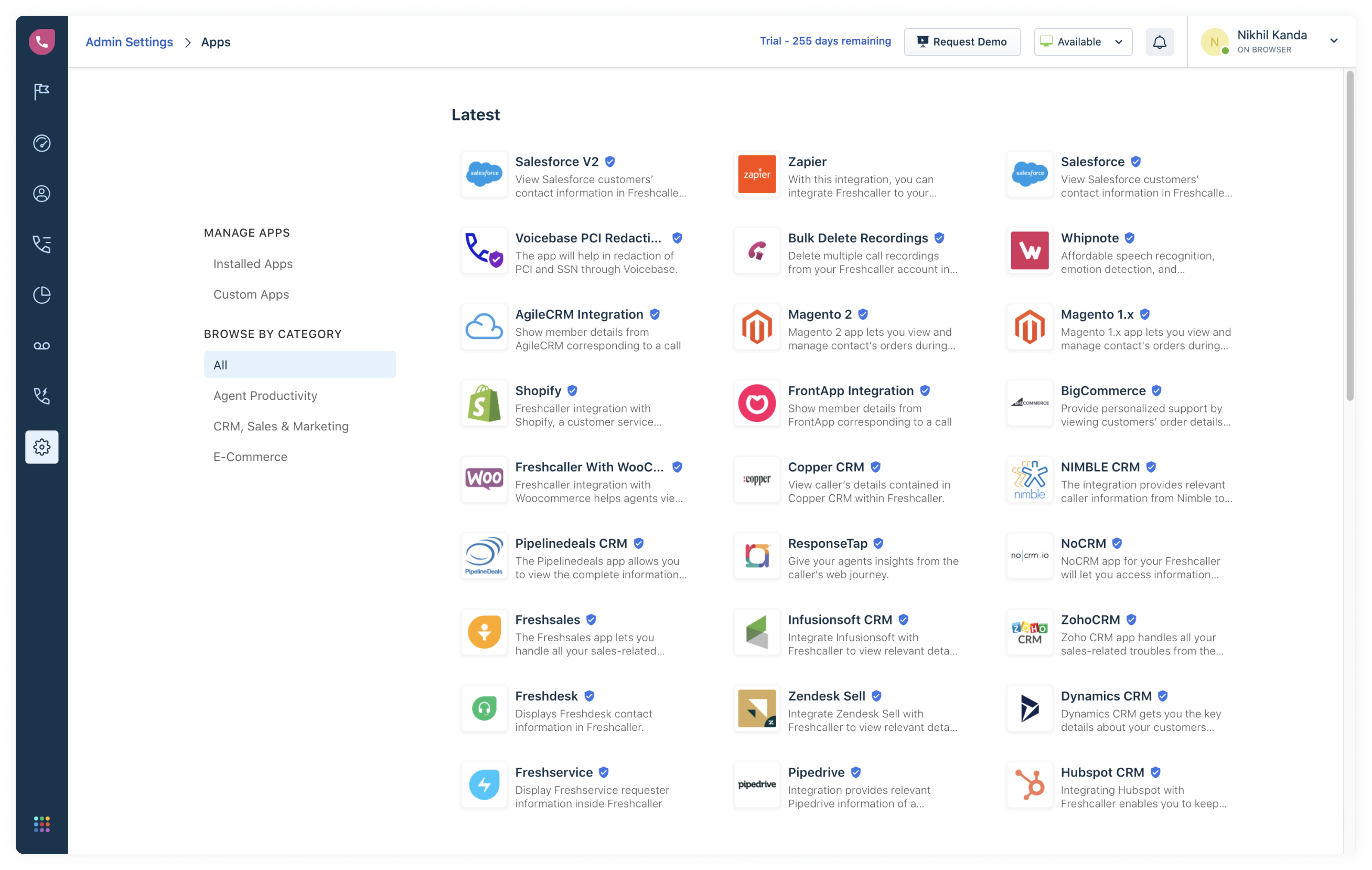 Freshdesk Contact Center screenshot 2