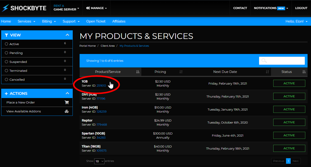 Shockbyte screenshot 2