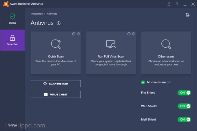 Avast Business Antivirus screenshot 3