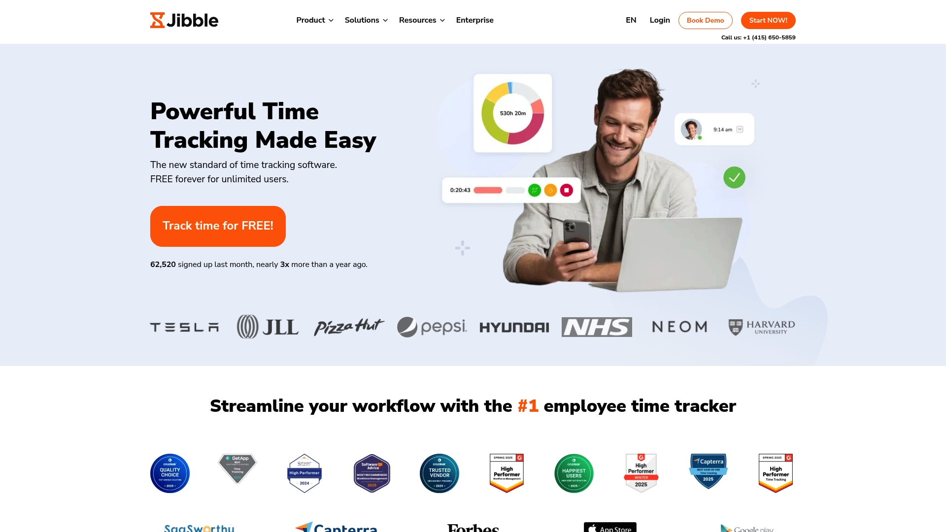 Jibble Homepage