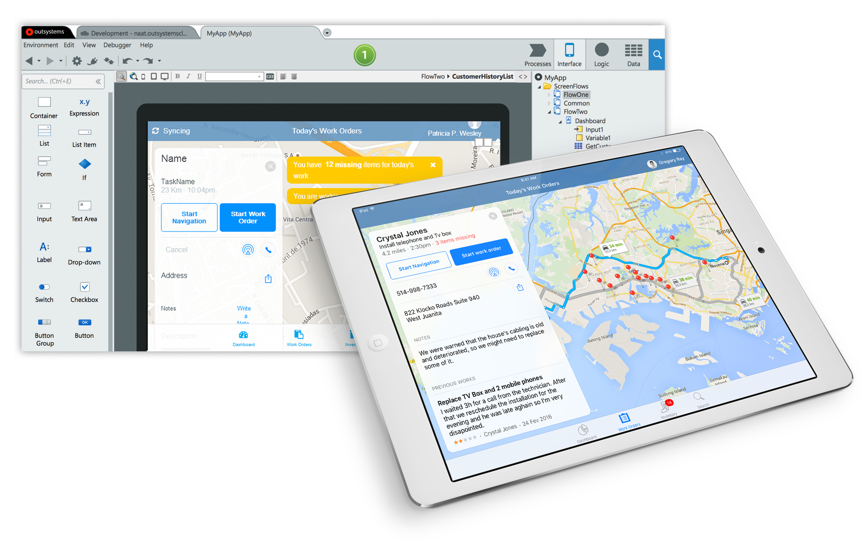 OutSystems screenshot 2