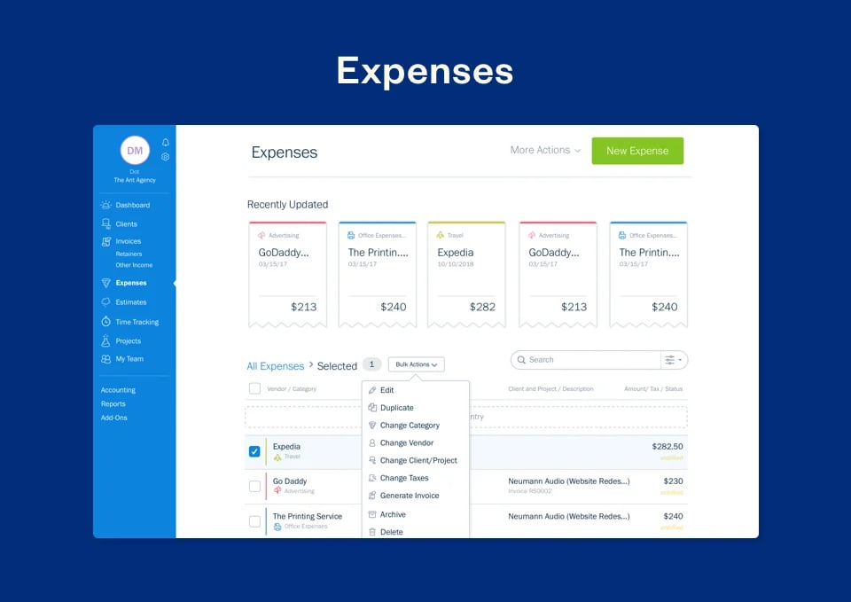 FreshBooks screenshot 3