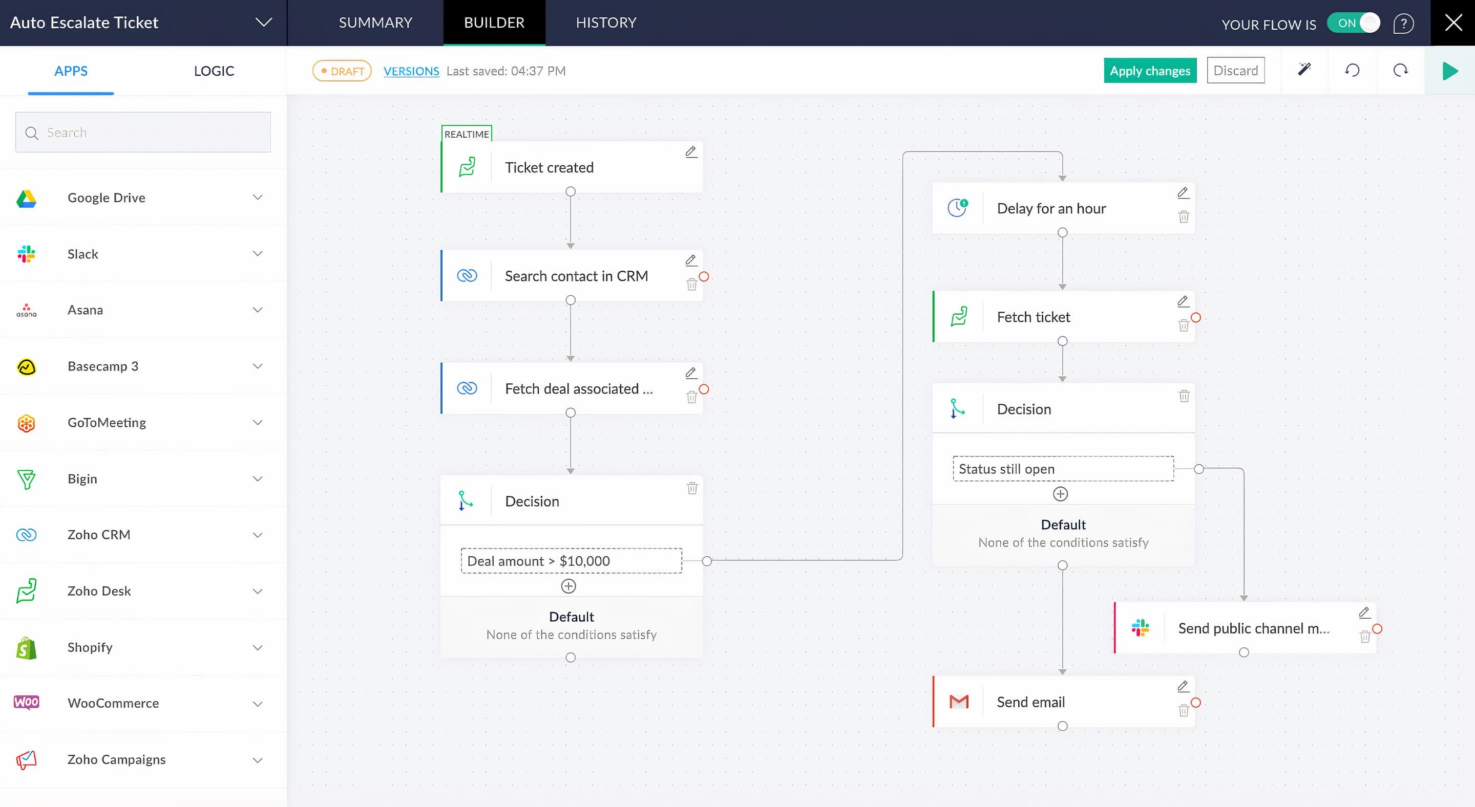 Zoho Flow screenshot 4