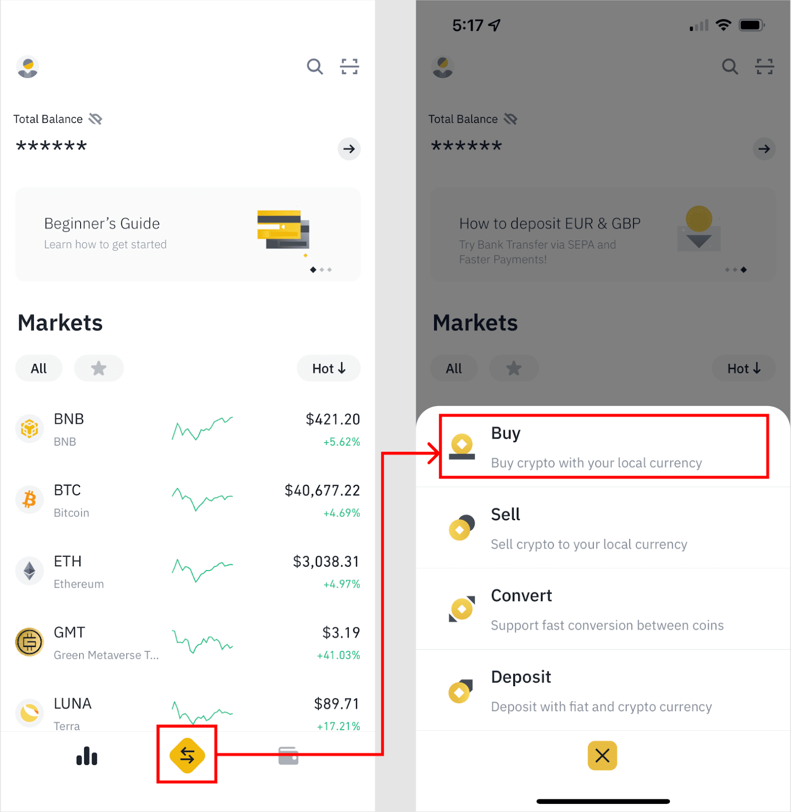 Binance screenshot 2