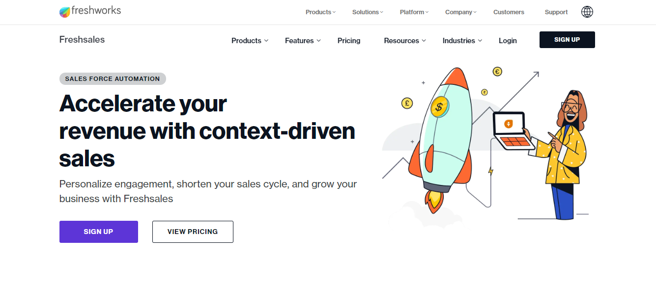Freshsales screenshot 4