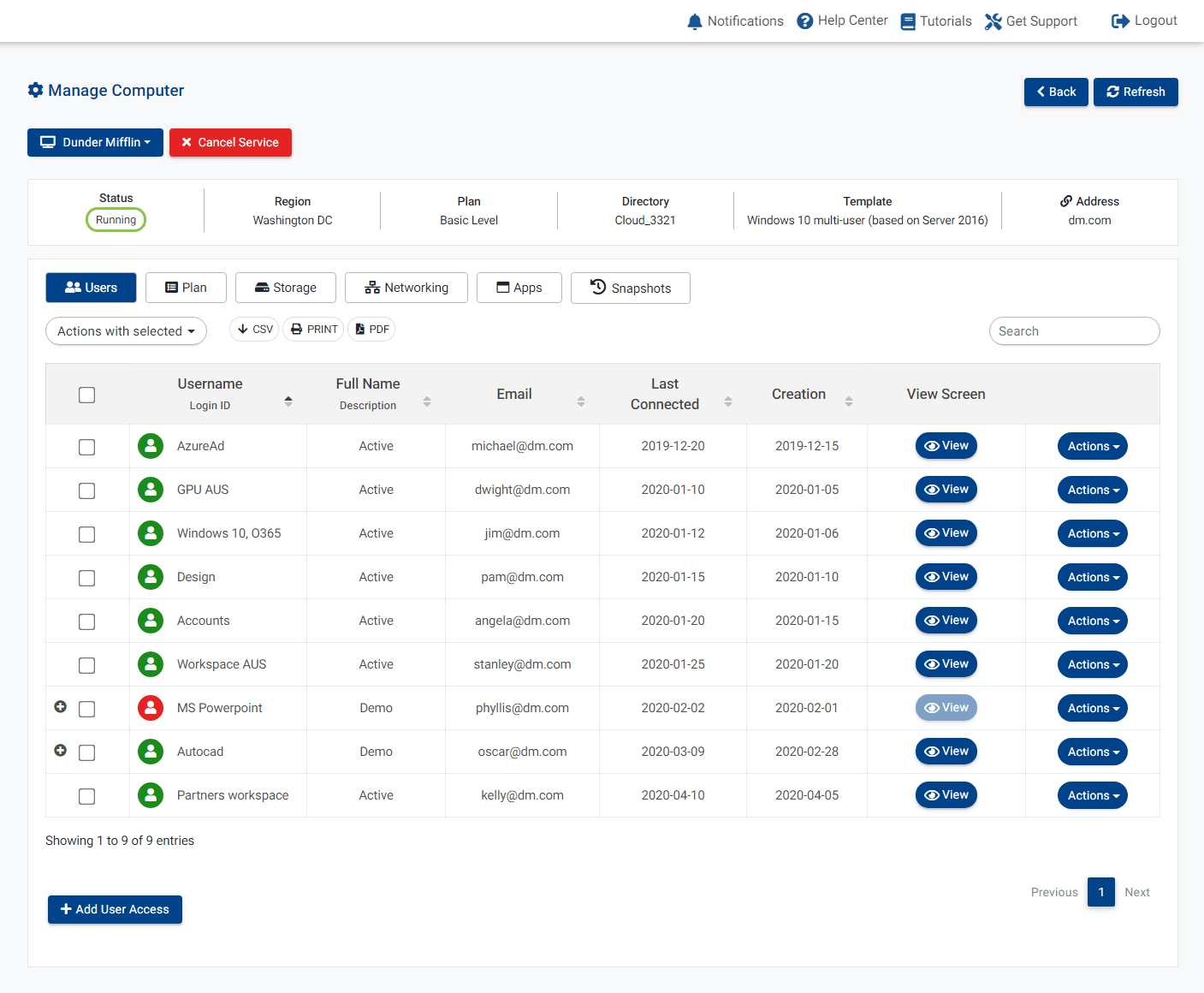 V2 Cloud screenshot 5