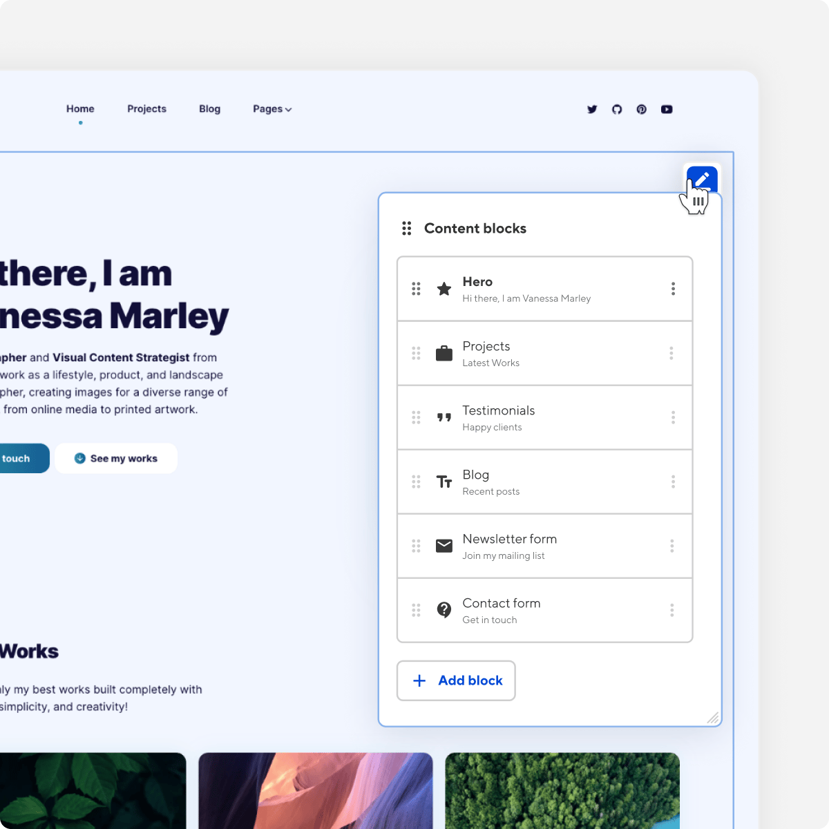 CloudCannon screenshot 2